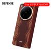 DEFENSE Красный чехол для OPPO Find N6 Керамический чехол с поддержкой беспроводной зарядки для OPPO FIND N6