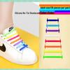 Versatile No-Tie Elastic Silicone Shoelace Buckle