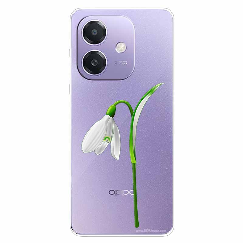 Для Oppo A60 5G CPH2683 Чехол OPPO A40 4G CPH2669 Прозрачный Мягкий Силиконовый ТПУ Чехол с Рисунком для A60 5G Прозрачный Мягкий ТПУ Чехол A40 4G