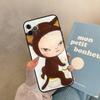 Yoshitomo Nara Funda For iPhone 14 12 11 13 15 16 Pro Max Mini X XS XR Plus Phone Case Cover