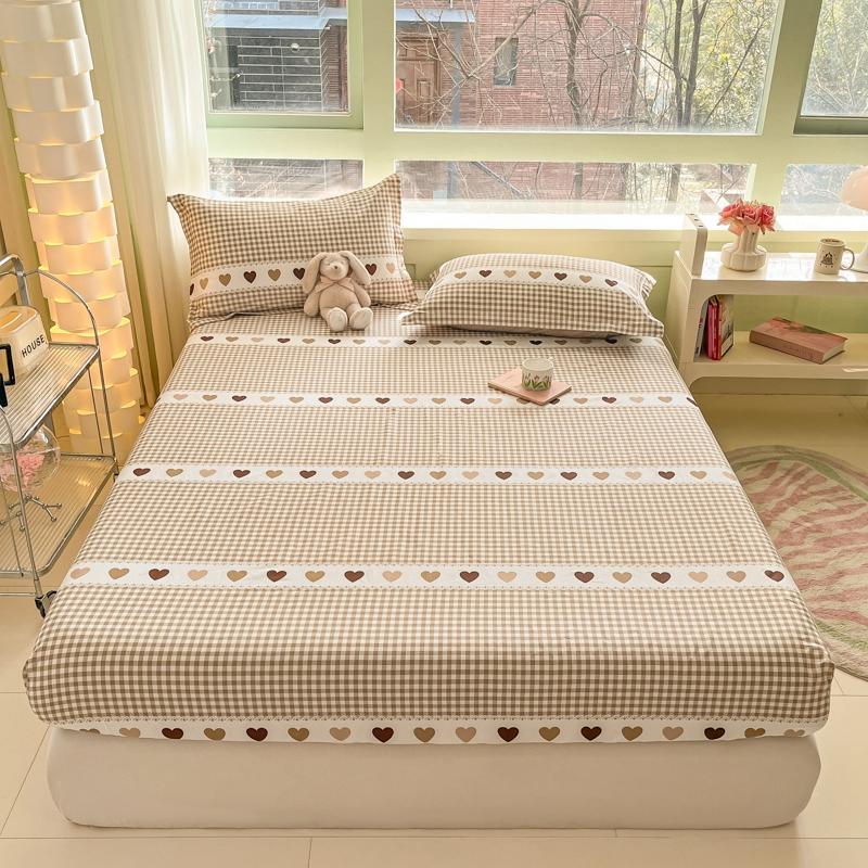 Каваи Мультяшная Панда Простыня на резинке, Бамбуковый Цветочный Принт Дикие Животные Набор Простыней Хлопковый Чехол на Кровать с Глубоким Карманом для Детской Комнаты