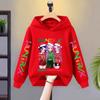 2025 Рождественское K-Pop Худи Охотницы на демонов Huntrix Осенняя Детская Спортивная Рубашка с Длинным Рукавом Детская Одежда Топ