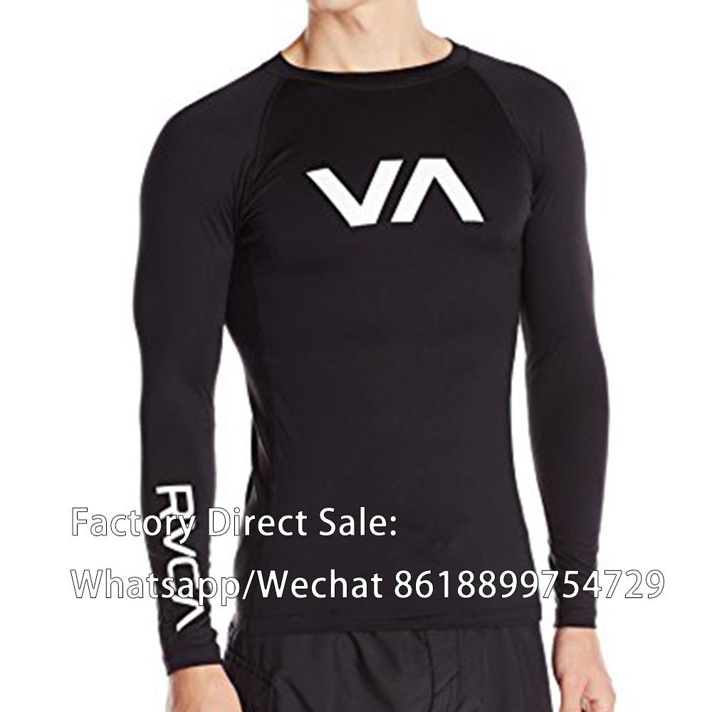 Гидрокостюм RVCA Мужской купальник с длинным рукавом Одежда для защиты от солнца на открытом воздухе Профессиональная одежда для серфинга Быстросохнущая одежда Термобелье для улицы