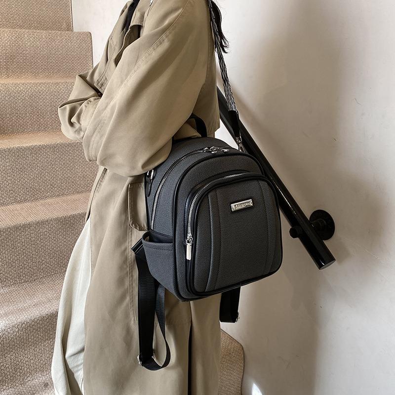 Рюкзак премиум-класса женский новый повседневный простой на плечо/мессенджер многофункциональный дорожный маленький рюкзак
