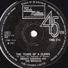 7-дюймовая пластинка MIRACLES - The Tears Of A Clown TMG745 Tamla Motown 1970 UK Соул/Фанк Б/У