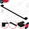 KOTARBAU® Kitchen Furniture Handle Classic Modern Oblong Long Matte Black 358 MM Spacing 320 MM Set of 6