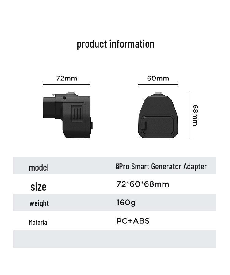 Портативная электростанция EcoFlow Outdoor Power Station Pro: Адаптер быстрой зарядки и умный пульт