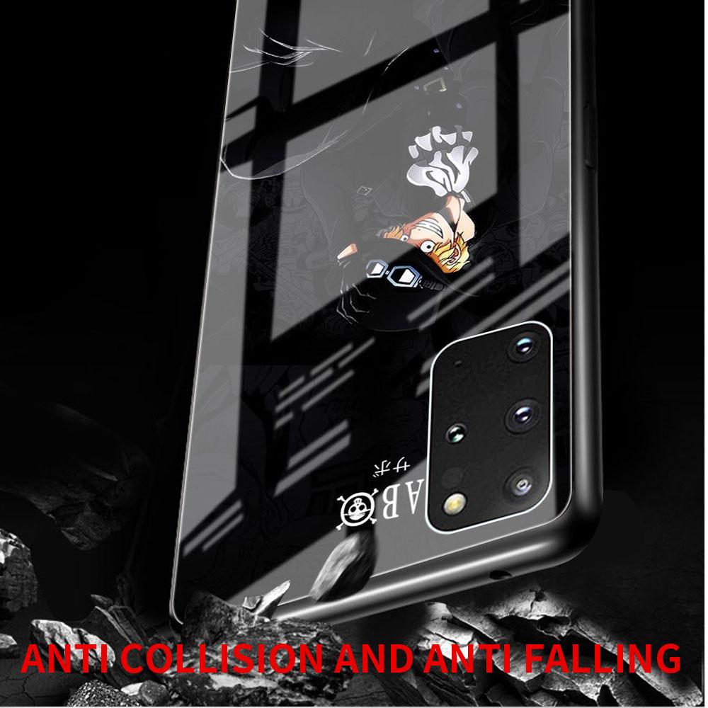 Чехол-стекло Boy Anime для Samsung Galaxy A52 A71 A50 A51 A70 A21s A31 A72 A10 A12 A30 A22 5G Phone Cover