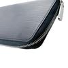LOUIS VUITTON Epi Zippy Organizer Long Wallet purse Epi Leather Noir mens M63852 Used