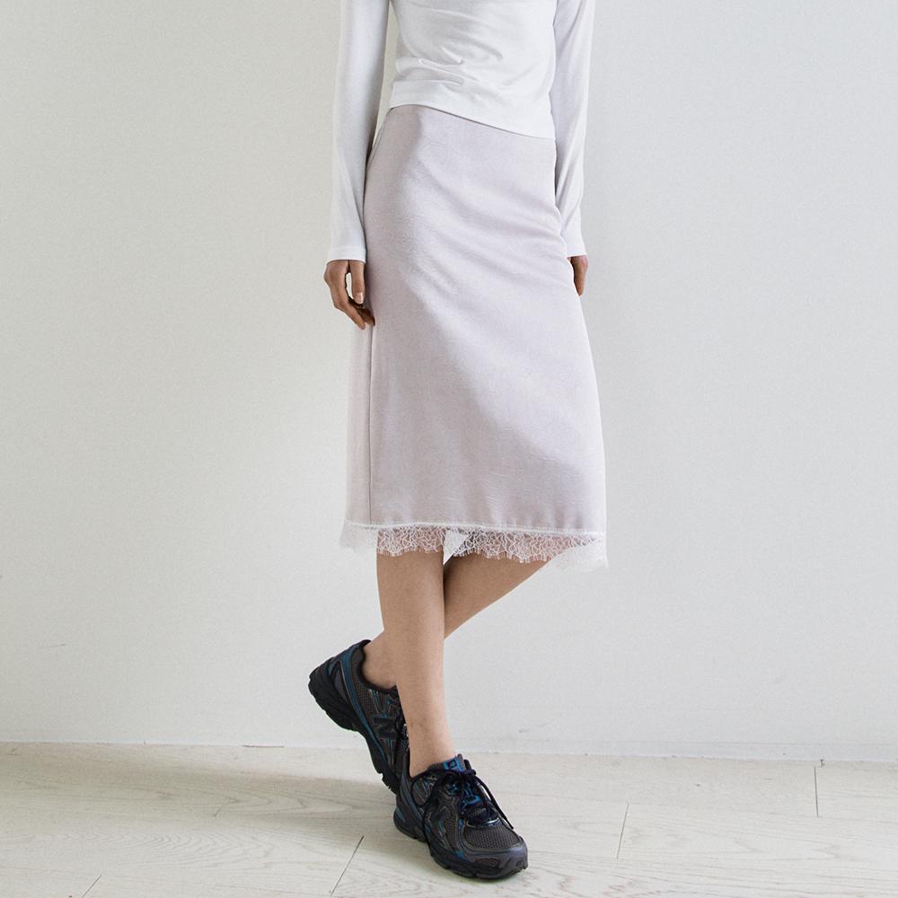Nowood Serein Lace Skirt (Purple)