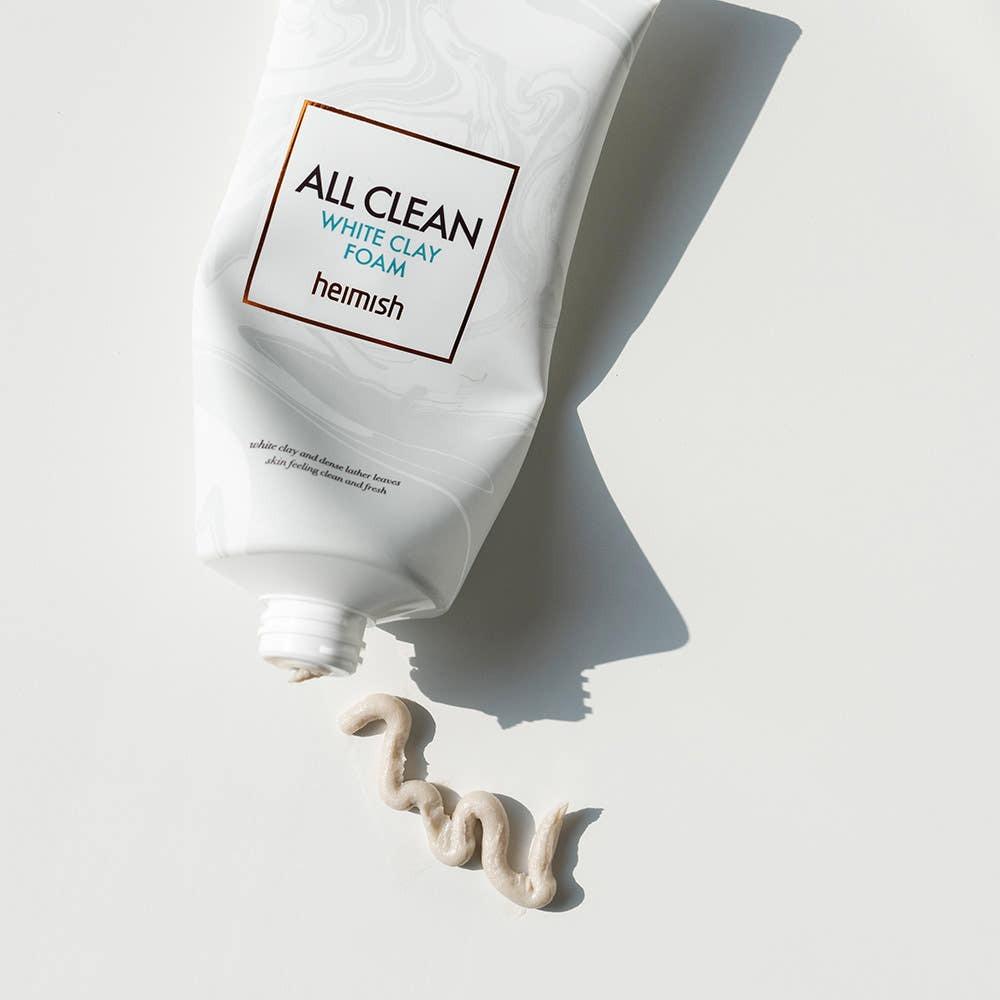 Heimish All Clean Пена-маска из белой глины Глубокое очищение Контроль кожного сала 150 г