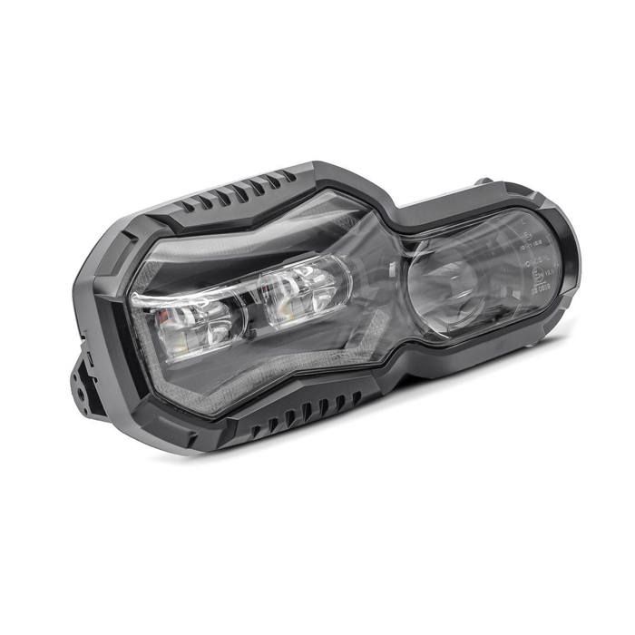 Phare LED compatible avec BMW F 800 GS 08-17 Feux avant ECE Lumitecs QL6