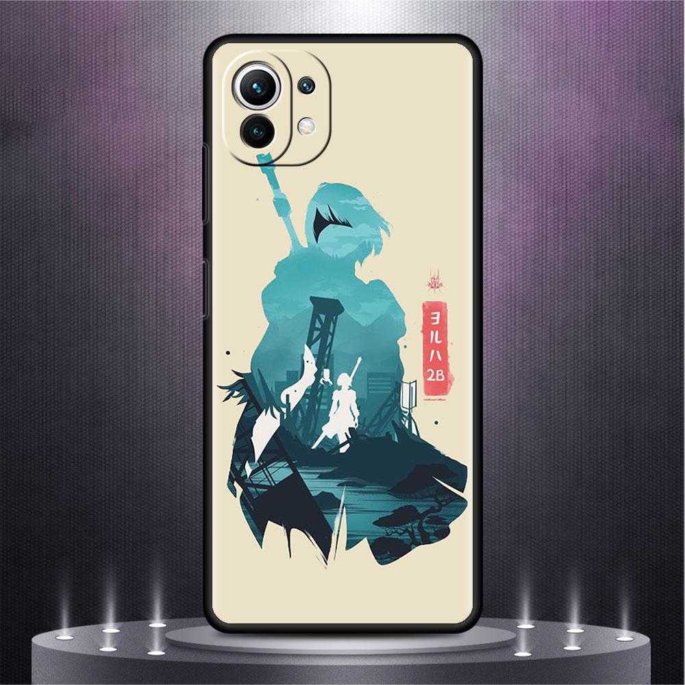 Чехол для Xiaomi Mi Poco X3 X4 NFC M3 Mi 11 11T 10 T 9T 12 9 10T Lite, силиконовый чехол на заднюю панель телефона, аниме Genshin Impact, милый чехол
