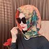 Breathable Hijab Cap Sun-Resistant Scarves Cap New Fashion Baotou Hat  Spring Summer