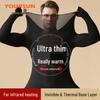 Yiershuang Men's Hyaluronic Acid Ultra-Thin Thermal Underwear Set