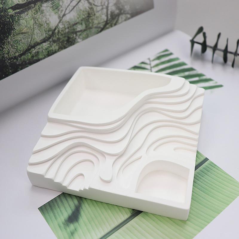 Квадратная терраса, цветочный горшок, форма для эпоксидной смолы, силиконовая форма для горшков, сделай сам, бетон, цемент, гипс, цветочный горшок, изготовление вручную