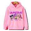 Hoodies Sweatshirts Girls Fashionable Children's Clothing Printed Patterned Sweatshirts Casual Comfortable Pullovers Versatile
