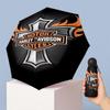 Harley-Davidson Печатный 5?Сложить Мини-зонт 8?Складной ветрозащитный зонт с ребрами для женщин, карманный