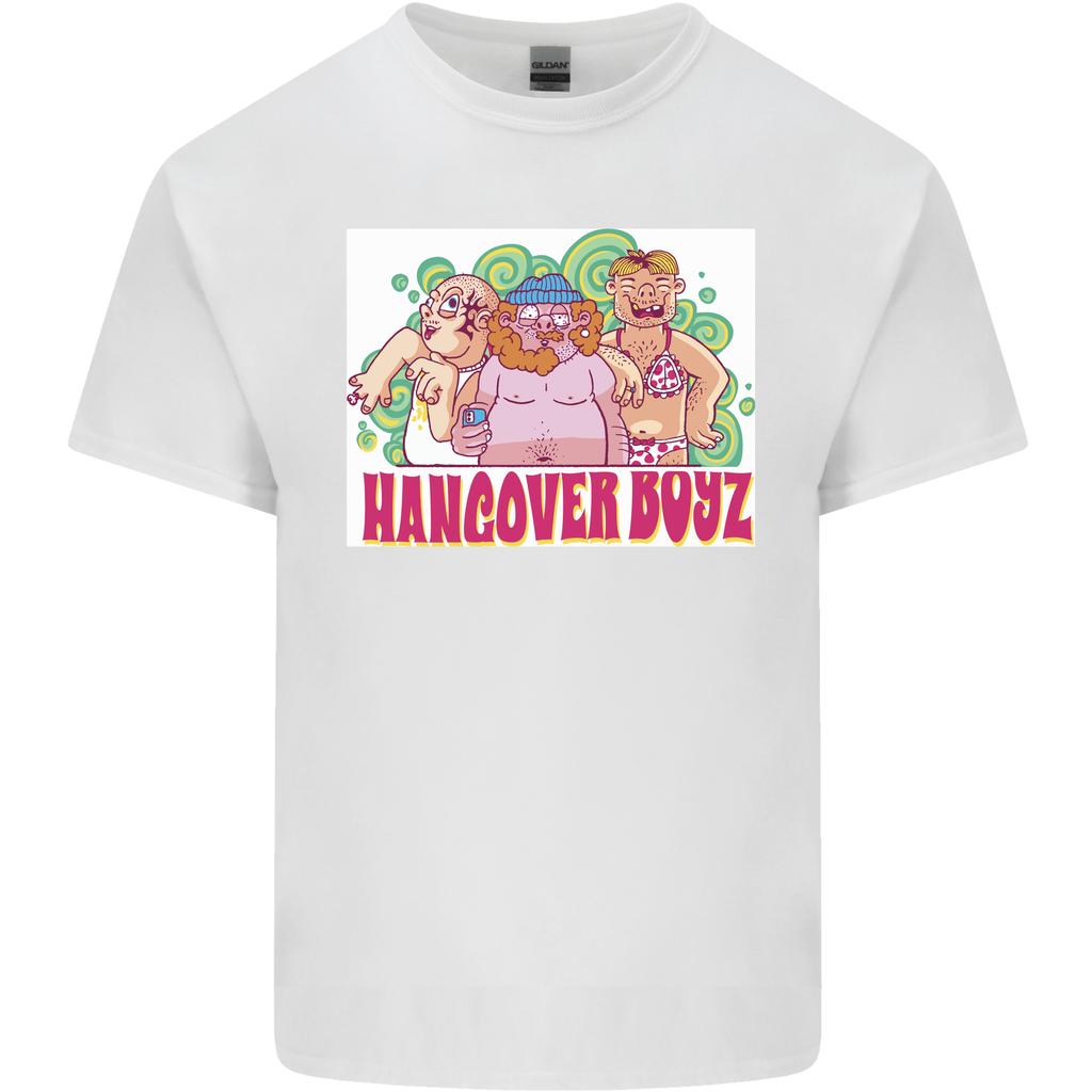 Hangover Boyz Stag Do Doo Funny Beer Unisexs Light Cotton Tshirt
