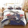 Комплект постельного белья Azur Lane Art Single Twin Full Queen King Size Bed Set Adult Kids Bedroom Duvet cover Sets 3D Print Bed Set