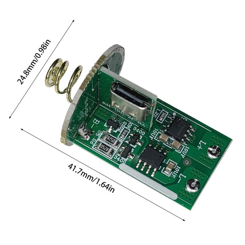 DIY Flashlights Driver Circuit Board Compatible for 18650/26650 Batteries Builts In Power Indicators And Protections