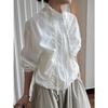 Korean INS Design Spring Pleated Sun Protection Jacket for Women