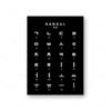 Korean Basic Pronunciation Guide Korean Alphabet Prints Poster Canvas Painting Hangul Educational Wall Pictures Kids Room Decor