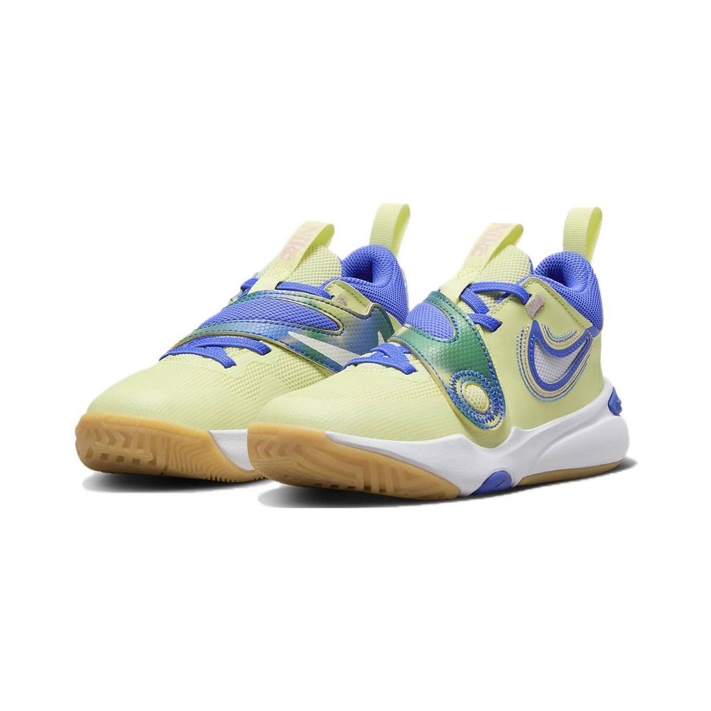 (PS) Nike Team Hustle D 11 'Luminous Green Medium Soft Pink' Kids' FN6677-300