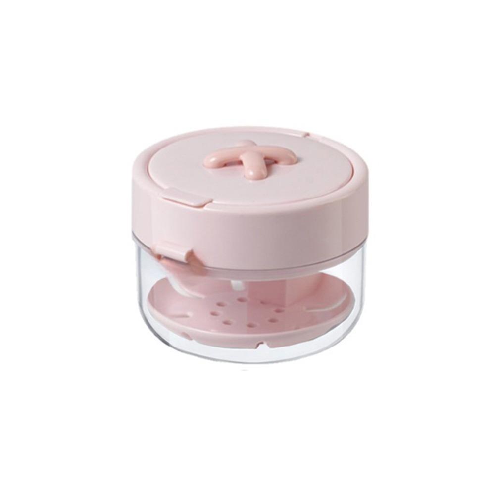 Drainable Design Denture Retainer Case Portable Denture Soak Cup For Invisible Aligners