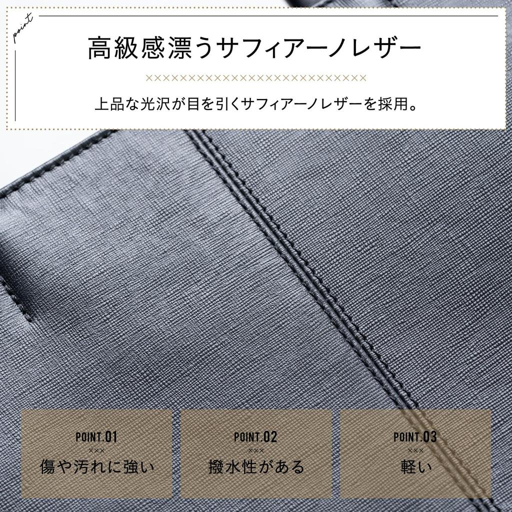 Сумка-тоут из натуральной кожи Saffiano, большая вместимость, черная [Mura], женская, мужская