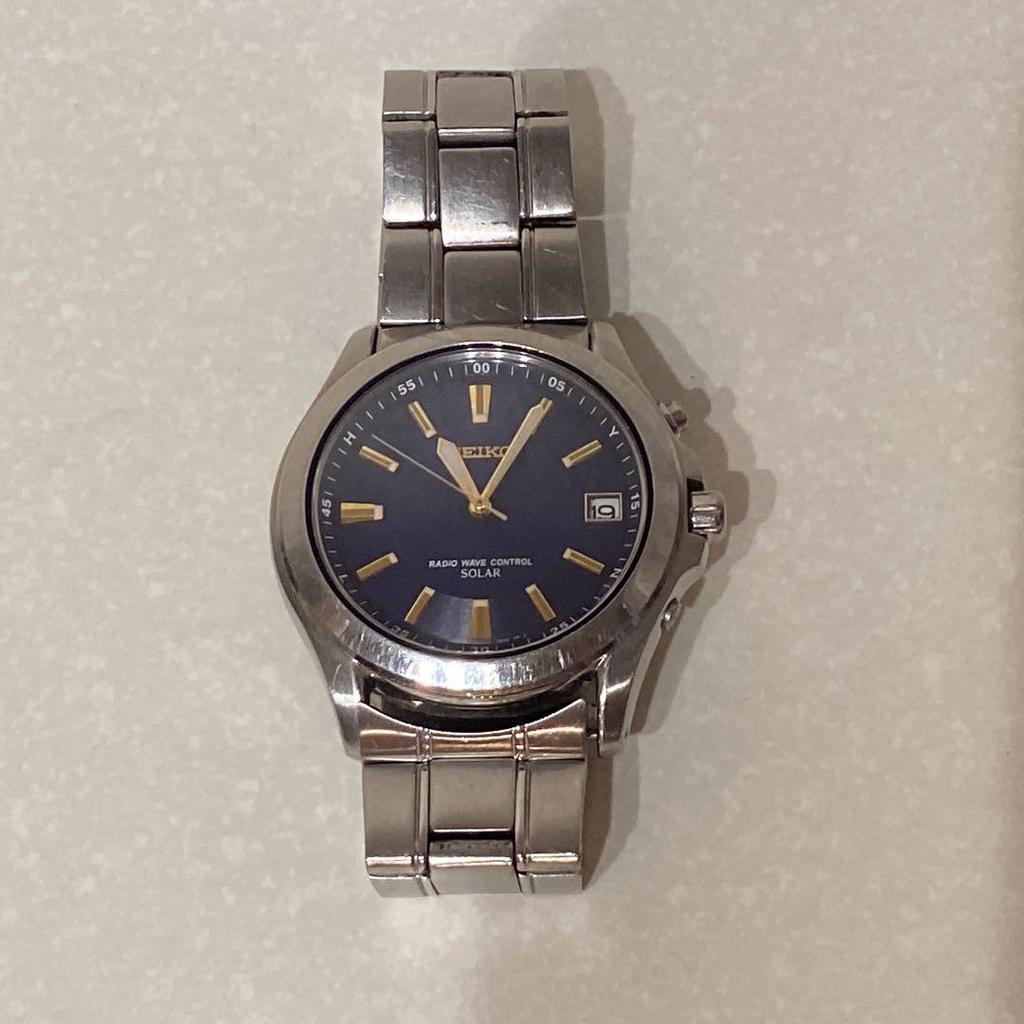 [USED] SEIKO RADIO WAVE CONTROL SOLAR