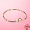 925 Серебряный Оригинальный Браслет Me Fit Brand Me Charm Бусины Мода Узел Бесконечности Женщины Femme Браслет Роскошные Ювелирные Изделия