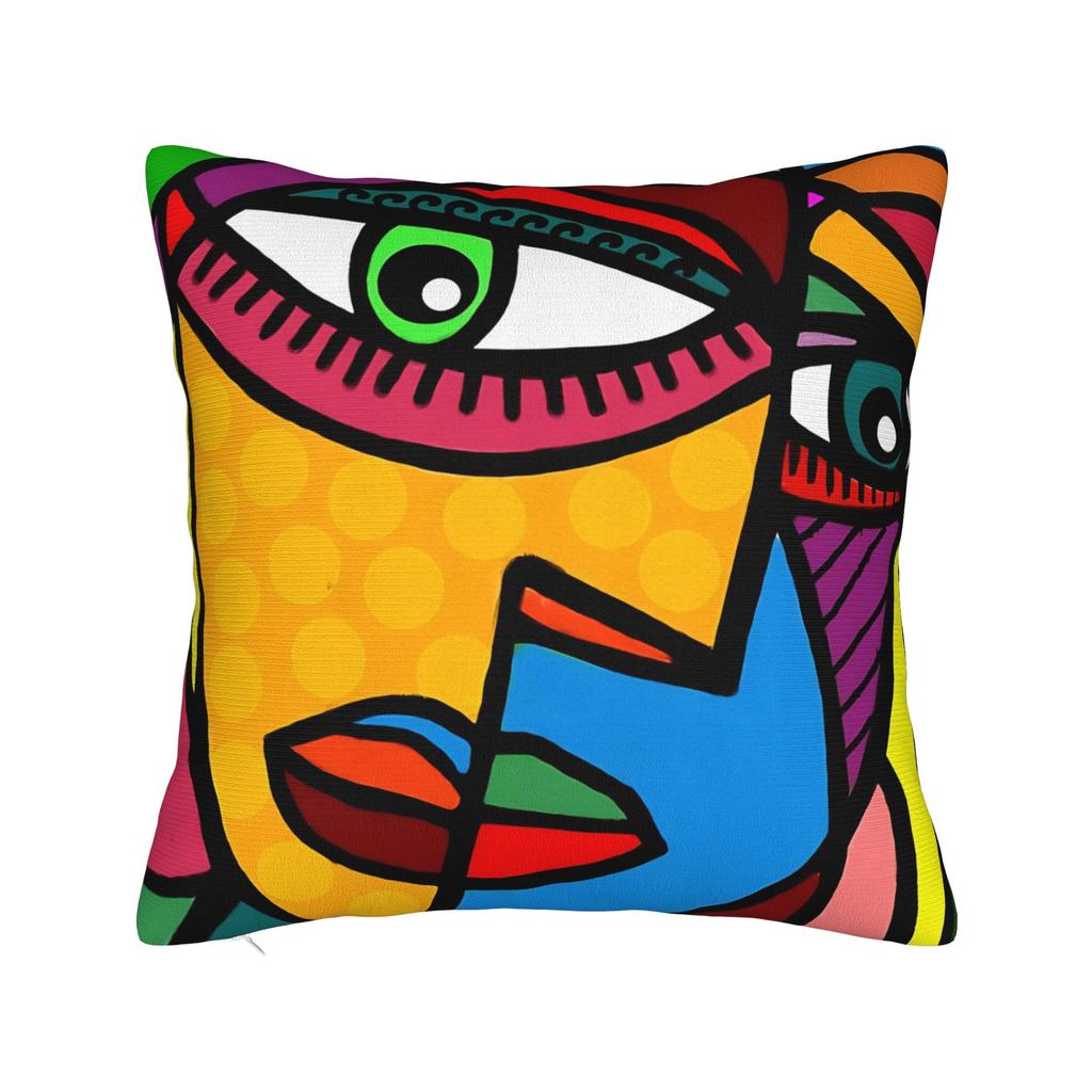 Pablo Picasso Art Pillow Cover Spanish Artist Vintage Pillow Case For Sofa Couch Bed Living Room Soft Pillowcases Gift