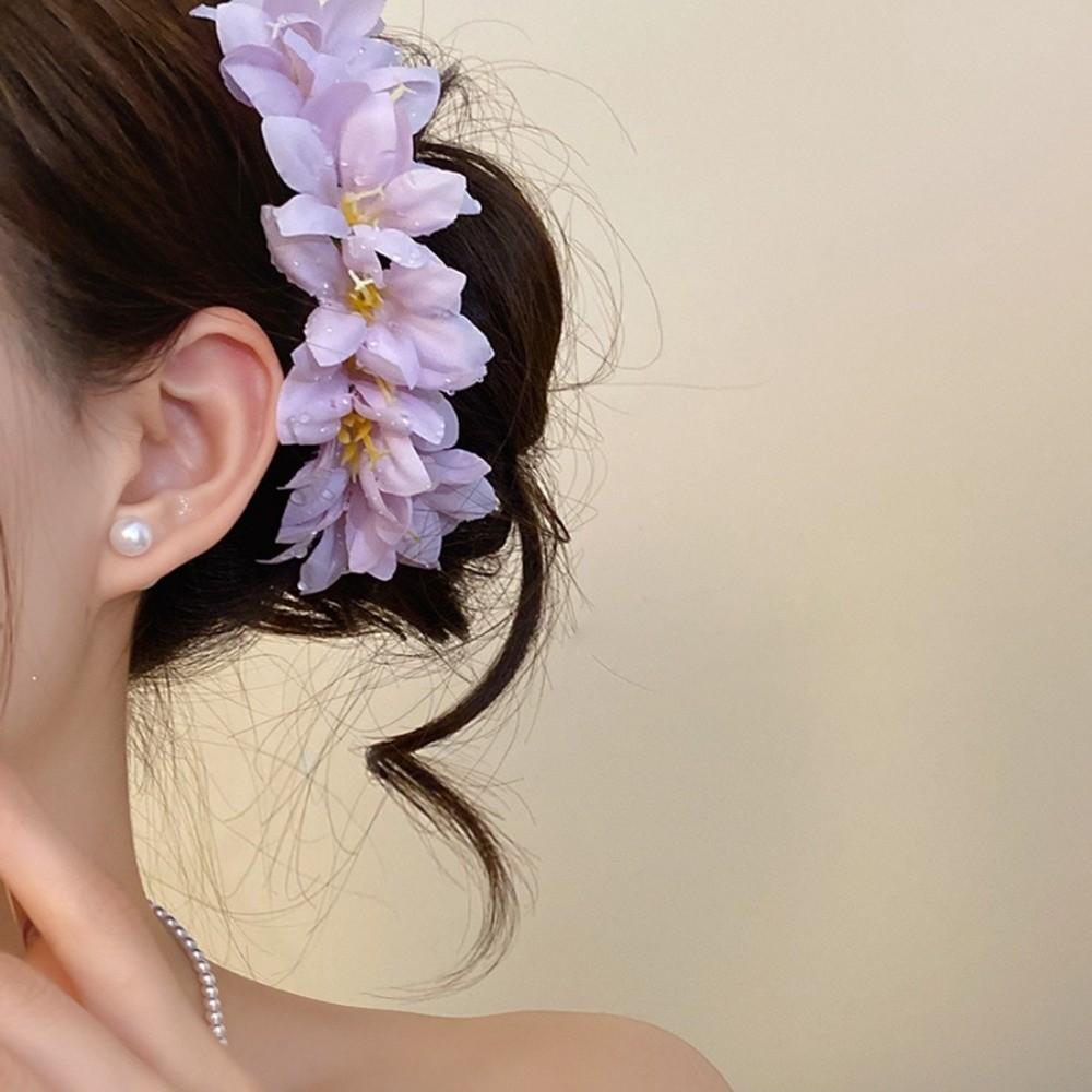 Large Chinese Style Side Clip Fairy Thai Hair Fork Headwear Bride Hair Accessories  Bridesmaid