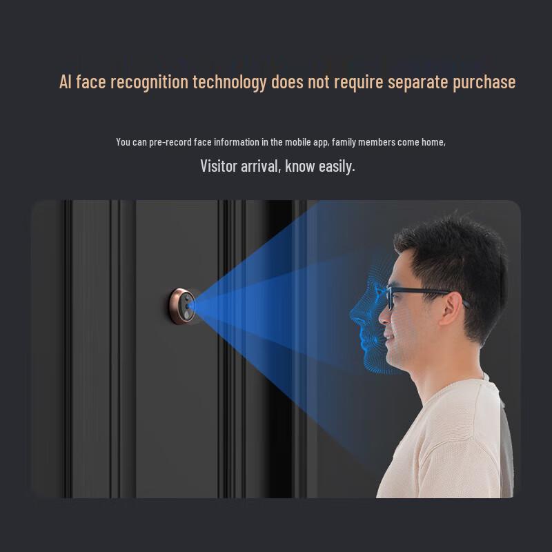 Ezviz DP2S 3MP Ultra HD Smart Peephole Camera (CN version)