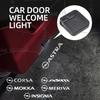 1/2 шт. Для Mokka Corsa Astra Adam Meriva Insignia GTC ЛОГОТИП Светодиодные Проекционные Фонари Приветствия на Дверь Автомобиля Освещение Аксессуары