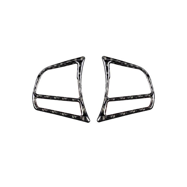 Наклейка на кнопку рулевого колеса из углеродного волокна, накладка для Bmw 1 2 3 4 серии 3gt F20 F21 F30 F32 F34, аксессуары для салона автомобиля