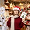 Альбом коллекции праздничных открыток, Книга рождественских подарков, Блокнот на спирали 8x6 дюймов, Фото-аксессуары для вечеринки, Организатор с веселыми поздравлениями на Рождество