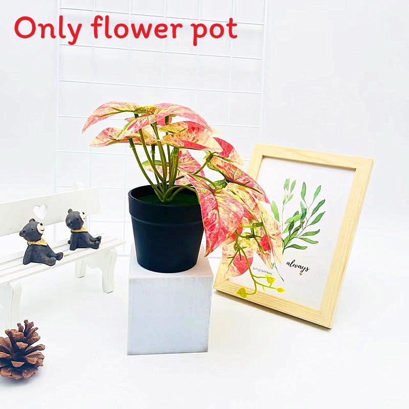 Эпипремнум Имитация Золотистый В горшке Искусственное Растение Украшение Декор