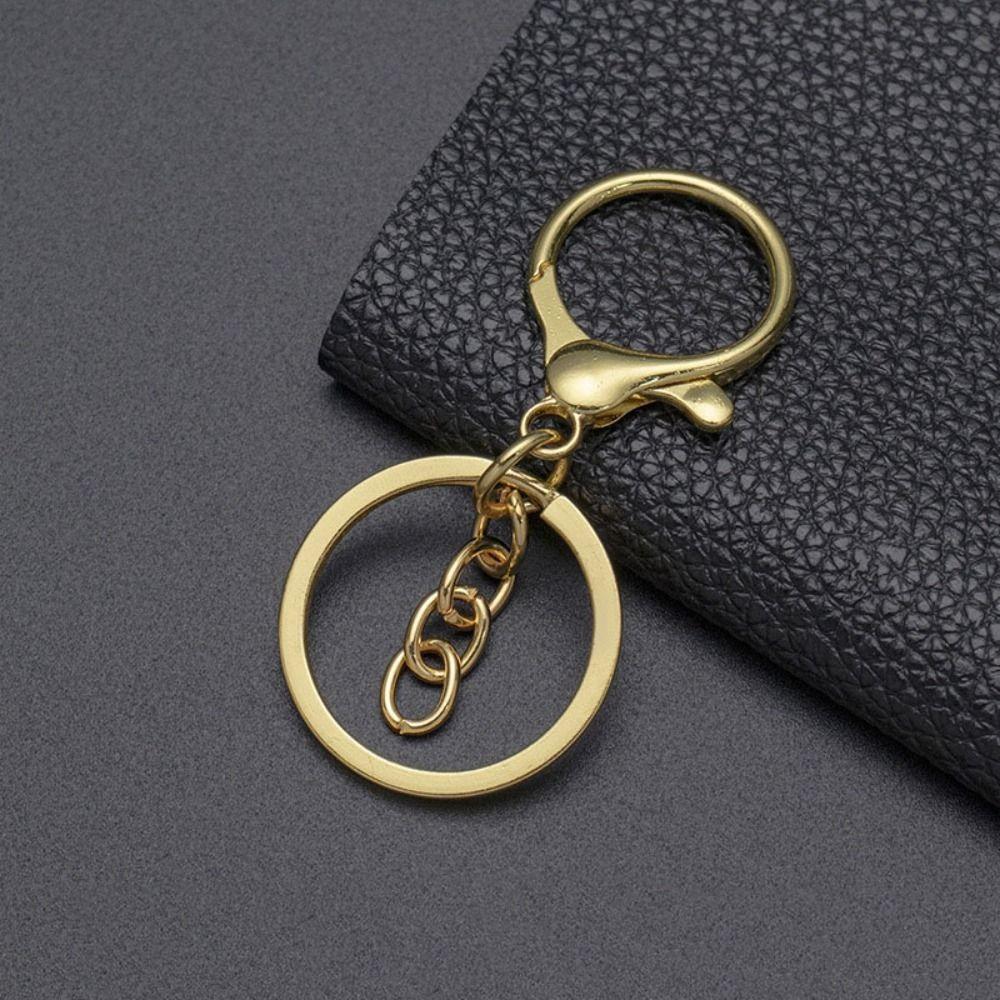 20Pcs Making Supplies Lobster Clasp Hooks Pendant Snap Hook Clips Key Ring Craft Lovers