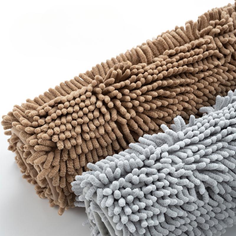 Коврик для ног на дверь ванной комнаты, противоскользящий коврик для ванной комнаты, однотонное впитывающее напольное покрытие для ванной комнаты