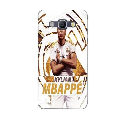 Coque - MANIACASE - Samsung Galaxy J7 2016 - Kylian Mbappe - Noir - Souple