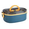 Excellent Food Grade Leak-proof Oval Practical Thermal Lunchboxes for Picnic Lunch Boxes