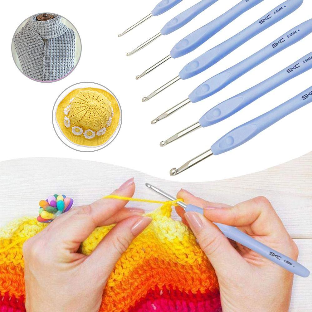 Soft Handle Knitting Needles Multisize Crocheting Hooks DIY Crocheting Needles  Scarf
