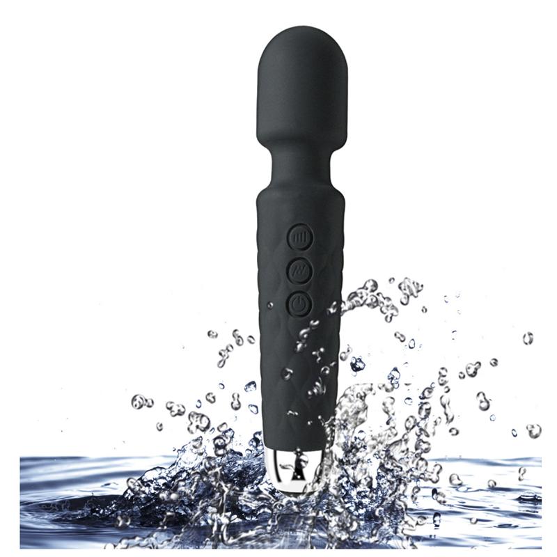 Женские 20-частотные перезаряжаемые силиконовые вибрационные AV-палки, женские секс-игрушки, оборудование для флирта и мастурбации