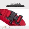 Adjustable Tactical K9 Dog Collar with Quick Release for Medium & Large Breeds