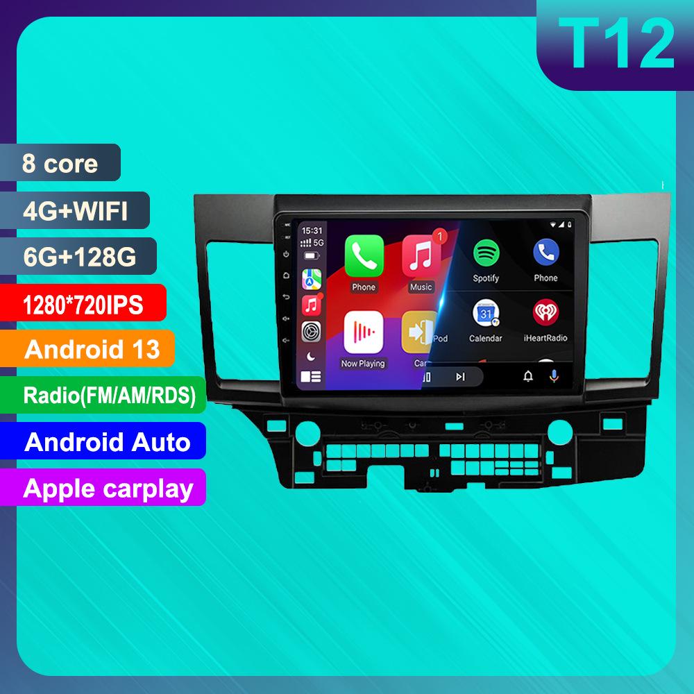 10-дюймовый Android GPS-навигатор с Bluetooth и камерой заднего вида для Mitsubishi Lancer (2008-2015 гг.)