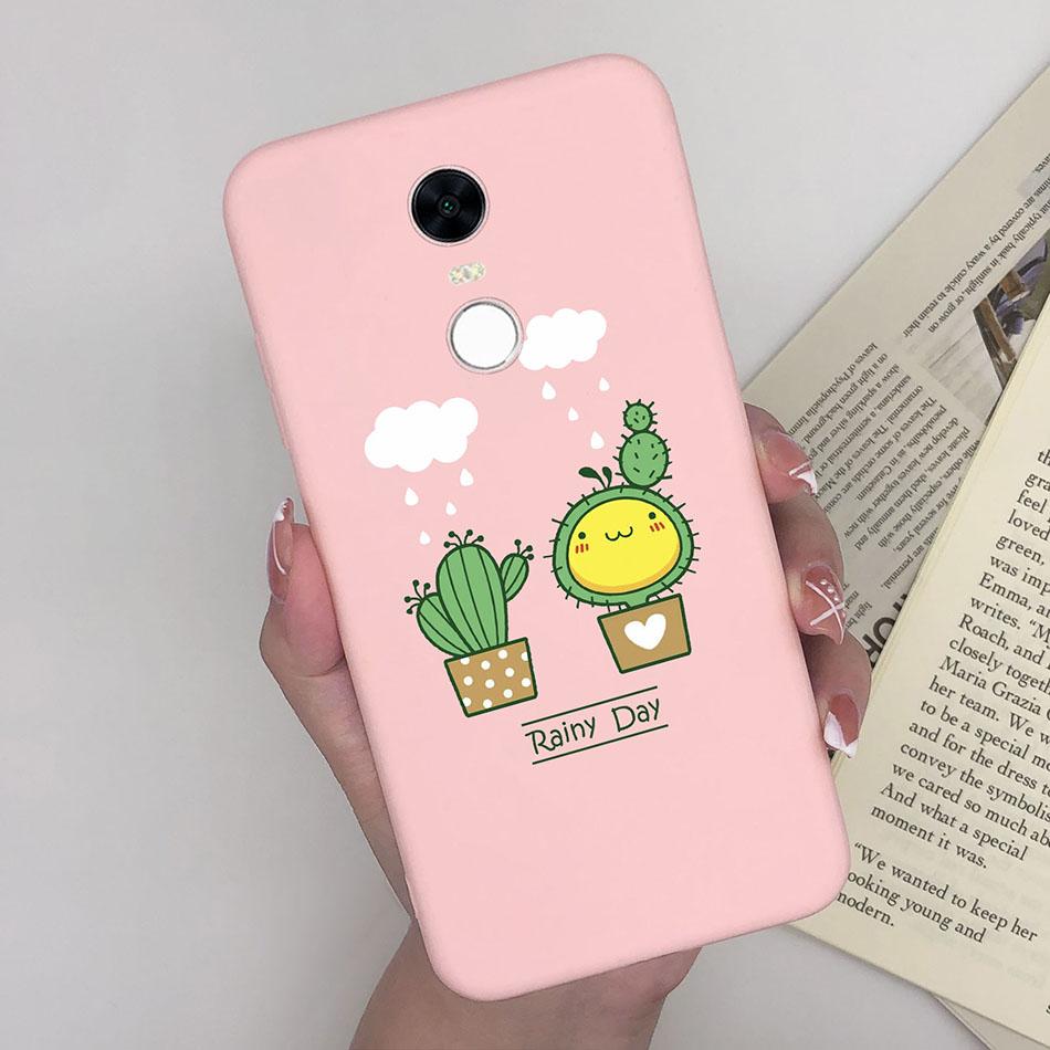 Милый Мультяшный Чехол Для Xiaomi Redmi 5 Plus Чехол Мягкий Расписной Матовый Силиконовый Задний Чехол Для Redmi5 Plus Redmi 5+ Чехлы Для Телефона Funda
