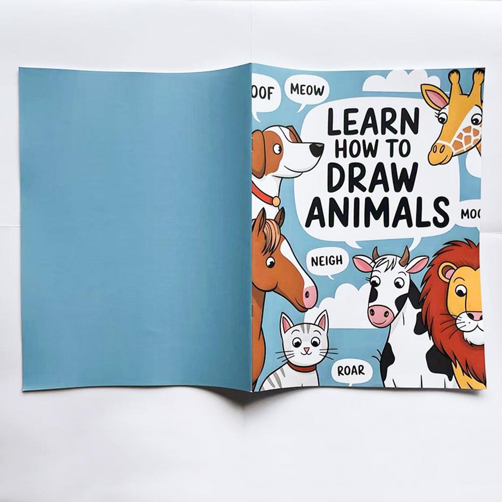 Children Drawing Books Learn How To Draw, Coloring Books Early Learning Art Supplies for Toddlers & Preschoolers