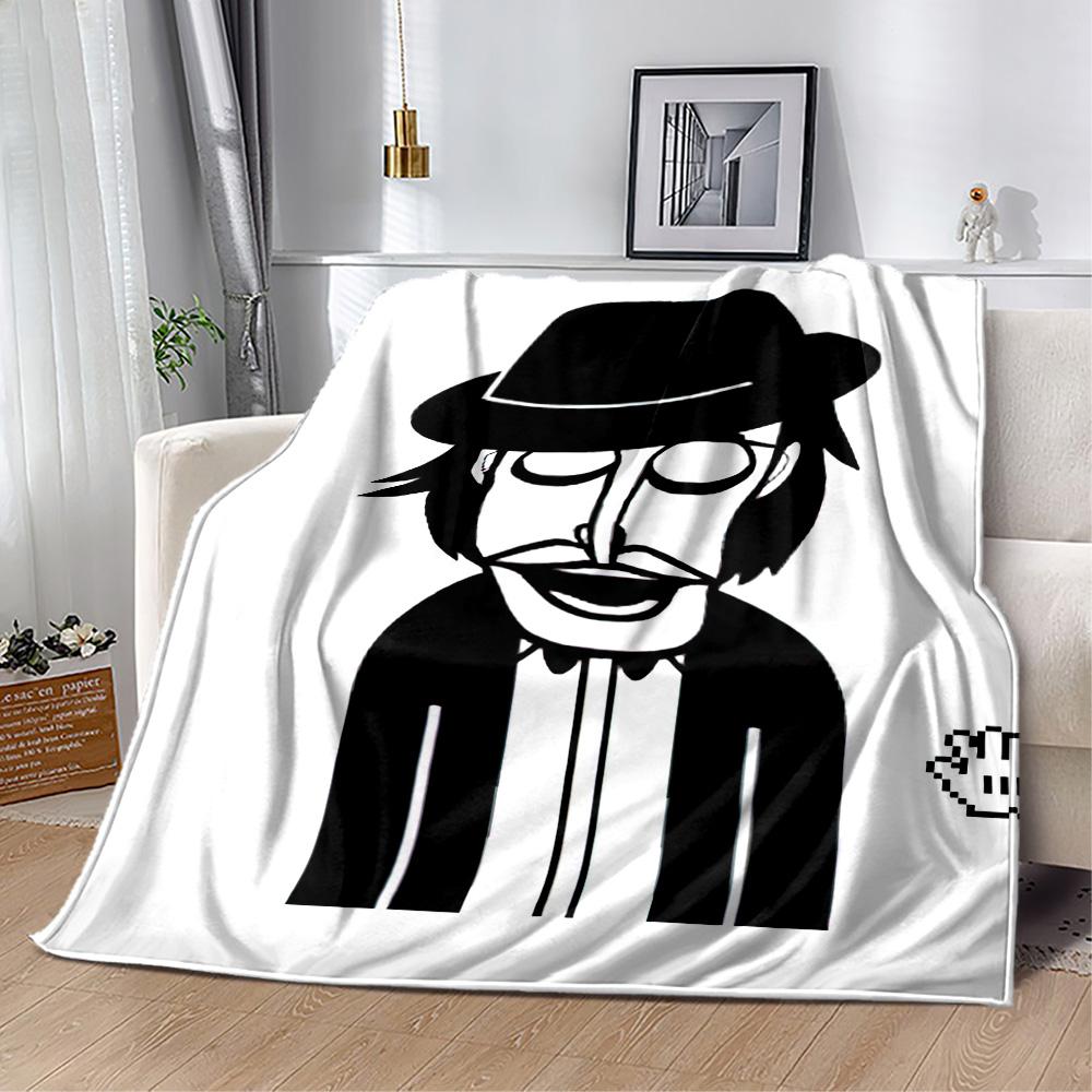 Incredibox Blanket Soft Warm Cozy Perfect for Office Chair Sofa Chair Four Seasons Universal Playful Design Ideal Gift For Birthday Valentine'S Day